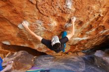 Bouldering in Hueco Tanks on 01/05/2020 with Blue Lizard Climbing and Yoga

Filename: SRM_20200105_1504030.jpg
Aperture: f/4.0
Shutter Speed: 1/250
Body: Canon EOS-1D Mark II
Lens: Canon EF 16-35mm f/2.8 L