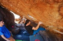 Bouldering in Hueco Tanks on 01/05/2020 with Blue Lizard Climbing and Yoga

Filename: SRM_20200105_1528450.jpg
Aperture: f/4.5
Shutter Speed: 1/250
Body: Canon EOS-1D Mark II
Lens: Canon EF 16-35mm f/2.8 L