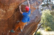 Bouldering in Hueco Tanks on 01/05/2020 with Blue Lizard Climbing and Yoga

Filename: SRM_20200105_1557590.jpg
Aperture: f/5.0
Shutter Speed: 1/250
Body: Canon EOS-1D Mark II
Lens: Canon EF 50mm f/1.8 II