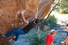 Bouldering in Hueco Tanks on 01/05/2020 with Blue Lizard Climbing and Yoga

Filename: SRM_20200105_1606020.jpg
Aperture: f/3.2
Shutter Speed: 1/250
Body: Canon EOS-1D Mark II
Lens: Canon EF 50mm f/1.8 II