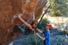 Bouldering in Hueco Tanks on 01/05/2020 with Blue Lizard Climbing and Yoga

Filename: SRM_20200105_1611210.jpg
Aperture: f/4.0
Shutter Speed: 1/250
Body: Canon EOS-1D Mark II
Lens: Canon EF 50mm f/1.8 II