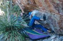 Bouldering in Hueco Tanks on 01/05/2020 with Blue Lizard Climbing and Yoga

Filename: SRM_20200105_1622070.jpg
Aperture: f/3.5
Shutter Speed: 1/250
Body: Canon EOS-1D Mark II
Lens: Canon EF 50mm f/1.8 II