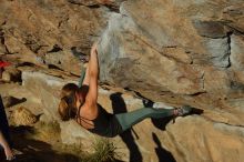 Bouldering in Hueco Tanks on 01/05/2020 with Blue Lizard Climbing and Yoga

Filename: SRM_20200105_1701430.jpg
Aperture: f/5.6
Shutter Speed: 1/640
Body: Canon EOS-1D Mark II
Lens: Canon EF 50mm f/1.8 II