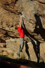 Bouldering in Hueco Tanks on 01/05/2020 with Blue Lizard Climbing and Yoga

Filename: SRM_20200105_1703120.jpg
Aperture: f/5.0
Shutter Speed: 1/640
Body: Canon EOS-1D Mark II
Lens: Canon EF 50mm f/1.8 II