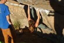 Bouldering in Hueco Tanks on 01/05/2020 with Blue Lizard Climbing and Yoga

Filename: SRM_20200105_1707030.jpg
Aperture: f/4.0
Shutter Speed: 1/640
Body: Canon EOS-1D Mark II
Lens: Canon EF 50mm f/1.8 II