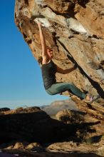 Bouldering in Hueco Tanks on 01/05/2020 with Blue Lizard Climbing and Yoga

Filename: SRM_20200105_1716400.jpg
Aperture: f/3.2
Shutter Speed: 1/1250
Body: Canon EOS-1D Mark II
Lens: Canon EF 50mm f/1.8 II