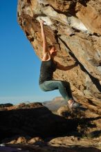 Bouldering in Hueco Tanks on 01/05/2020 with Blue Lizard Climbing and Yoga

Filename: SRM_20200105_1716401.jpg
Aperture: f/3.2
Shutter Speed: 1/1250
Body: Canon EOS-1D Mark II
Lens: Canon EF 50mm f/1.8 II