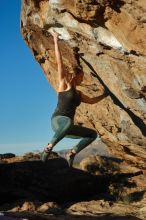 Bouldering in Hueco Tanks on 01/05/2020 with Blue Lizard Climbing and Yoga

Filename: SRM_20200105_1716405.jpg
Aperture: f/3.2
Shutter Speed: 1/1250
Body: Canon EOS-1D Mark II
Lens: Canon EF 50mm f/1.8 II