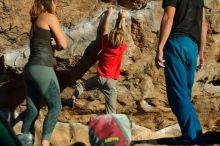 Bouldering in Hueco Tanks on 01/05/2020 with Blue Lizard Climbing and Yoga

Filename: SRM_20200105_1720361.jpg
Aperture: f/3.2
Shutter Speed: 1/1250
Body: Canon EOS-1D Mark II
Lens: Canon EF 50mm f/1.8 II