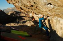 Bouldering in Hueco Tanks on 01/05/2020 with Blue Lizard Climbing and Yoga

Filename: SRM_20200105_1724450.jpg
Aperture: f/4.0
Shutter Speed: 1/1000
Body: Canon EOS-1D Mark II
Lens: Canon EF 50mm f/1.8 II