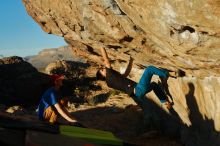 Bouldering in Hueco Tanks on 01/05/2020 with Blue Lizard Climbing and Yoga

Filename: SRM_20200105_1727390.jpg
Aperture: f/4.5
Shutter Speed: 1/1000
Body: Canon EOS-1D Mark II
Lens: Canon EF 50mm f/1.8 II