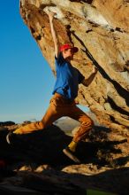 Bouldering in Hueco Tanks on 01/05/2020 with Blue Lizard Climbing and Yoga

Filename: SRM_20200105_1735184.jpg
Aperture: f/4.5
Shutter Speed: 1/1000
Body: Canon EOS-1D Mark II
Lens: Canon EF 50mm f/1.8 II