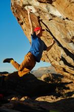 Bouldering in Hueco Tanks on 01/05/2020 with Blue Lizard Climbing and Yoga

Filename: SRM_20200105_1735193.jpg
Aperture: f/4.0
Shutter Speed: 1/1000
Body: Canon EOS-1D Mark II
Lens: Canon EF 50mm f/1.8 II