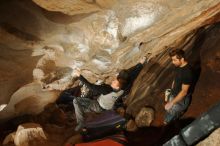 Bouldering in Hueco Tanks on 01/04/2020 with Blue Lizard Climbing and Yoga

Filename: SRM_20200104_1054090.jpg
Aperture: f/5.6
Shutter Speed: 1/250
Body: Canon EOS-1D Mark II
Lens: Canon EF 16-35mm f/2.8 L