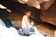 Bouldering in Hueco Tanks on 01/04/2020 with Blue Lizard Climbing and Yoga

Filename: SRM_20200104_1153400.jpg
Aperture: f/1.8
Shutter Speed: 1/160
Body: Canon EOS-1D Mark II
Lens: Canon EF 50mm f/1.8 II