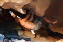 Bouldering in Hueco Tanks on 01/04/2020 with Blue Lizard Climbing and Yoga

Filename: SRM_20200104_1155400.jpg
Aperture: f/1.8
Shutter Speed: 1/200
Body: Canon EOS-1D Mark II
Lens: Canon EF 50mm f/1.8 II