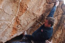 Bouldering in Hueco Tanks on 01/04/2020 with Blue Lizard Climbing and Yoga

Filename: SRM_20200104_1256590.jpg
Aperture: f/3.5
Shutter Speed: 1/250
Body: Canon EOS-1D Mark II
Lens: Canon EF 50mm f/1.8 II