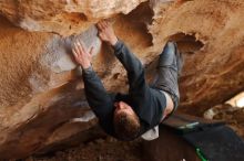 Bouldering in Hueco Tanks on 01/04/2020 with Blue Lizard Climbing and Yoga

Filename: SRM_20200104_1304461.jpg
Aperture: f/3.5
Shutter Speed: 1/250
Body: Canon EOS-1D Mark II
Lens: Canon EF 50mm f/1.8 II