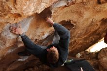 Bouldering in Hueco Tanks on 01/04/2020 with Blue Lizard Climbing and Yoga

Filename: SRM_20200104_1304520.jpg
Aperture: f/3.5
Shutter Speed: 1/250
Body: Canon EOS-1D Mark II
Lens: Canon EF 50mm f/1.8 II