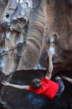 Bouldering in Hueco Tanks on 01/04/2020 with Blue Lizard Climbing and Yoga

Filename: SRM_20200104_1418230.jpg
Aperture: f/2.5
Shutter Speed: 1/250
Body: Canon EOS-1D Mark II
Lens: Canon EF 50mm f/1.8 II