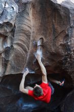 Bouldering in Hueco Tanks on 01/04/2020 with Blue Lizard Climbing and Yoga

Filename: SRM_20200104_1420380.jpg
Aperture: f/2.8
Shutter Speed: 1/250
Body: Canon EOS-1D Mark II
Lens: Canon EF 50mm f/1.8 II