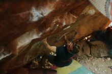 Bouldering in Hueco Tanks on 01/04/2020 with Blue Lizard Climbing and Yoga

Filename: SRM_20200104_1726491.jpg
Aperture: f/2.2
Shutter Speed: 1/200
Body: Canon EOS-1D Mark II
Lens: Canon EF 50mm f/1.8 II