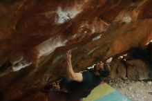 Bouldering in Hueco Tanks on 01/04/2020 with Blue Lizard Climbing and Yoga

Filename: SRM_20200104_1727330.jpg
Aperture: f/2.5
Shutter Speed: 1/200
Body: Canon EOS-1D Mark II
Lens: Canon EF 50mm f/1.8 II