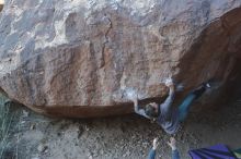 Bouldering in Hueco Tanks on 01/08/2020 with Blue Lizard Climbing and Yoga

Filename: SRM_20200108_1119271.jpg
Aperture: f/5.0
Shutter Speed: 1/250
Body: Canon EOS-1D Mark II
Lens: Canon EF 50mm f/1.8 II