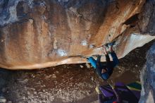 Bouldering in Hueco Tanks on 01/08/2020 with Blue Lizard Climbing and Yoga

Filename: SRM_20200108_1122210.jpg
Aperture: f/6.3
Shutter Speed: 1/250
Body: Canon EOS-1D Mark II
Lens: Canon EF 50mm f/1.8 II