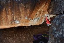 Bouldering in Hueco Tanks on 01/08/2020 with Blue Lizard Climbing and Yoga

Filename: SRM_20200108_1130350.jpg
Aperture: f/5.6
Shutter Speed: 1/250
Body: Canon EOS-1D Mark II
Lens: Canon EF 50mm f/1.8 II