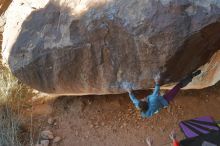 Bouldering in Hueco Tanks on 01/08/2020 with Blue Lizard Climbing and Yoga

Filename: SRM_20200108_1138520.jpg
Aperture: f/5.6
Shutter Speed: 1/250
Body: Canon EOS-1D Mark II
Lens: Canon EF 50mm f/1.8 II