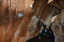 Bouldering in Hueco Tanks on 01/08/2020 with Blue Lizard Climbing and Yoga

Filename: SRM_20200108_1148420.jpg
Aperture: f/8.0
Shutter Speed: 1/250
Body: Canon EOS-1D Mark II
Lens: Canon EF 16-35mm f/2.8 L