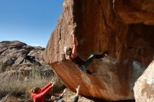 Bouldering in Hueco Tanks on 01/08/2020 with Blue Lizard Climbing and Yoga

Filename: SRM_20200108_1201490.jpg
Aperture: f/8.0
Shutter Speed: 1/250
Body: Canon EOS-1D Mark II
Lens: Canon EF 16-35mm f/2.8 L