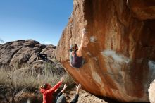 Bouldering in Hueco Tanks on 01/08/2020 with Blue Lizard Climbing and Yoga

Filename: SRM_20200108_1201560.jpg
Aperture: f/8.0
Shutter Speed: 1/250
Body: Canon EOS-1D Mark II
Lens: Canon EF 16-35mm f/2.8 L