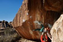 Bouldering in Hueco Tanks on 01/08/2020 with Blue Lizard Climbing and Yoga

Filename: SRM_20200108_1206520.jpg
Aperture: f/8.0
Shutter Speed: 1/250
Body: Canon EOS-1D Mark II
Lens: Canon EF 16-35mm f/2.8 L