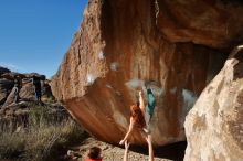 Bouldering in Hueco Tanks on 01/08/2020 with Blue Lizard Climbing and Yoga

Filename: SRM_20200108_1207140.jpg
Aperture: f/8.0
Shutter Speed: 1/250
Body: Canon EOS-1D Mark II
Lens: Canon EF 16-35mm f/2.8 L