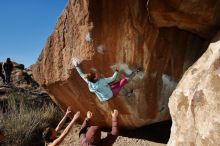 Bouldering in Hueco Tanks on 01/08/2020 with Blue Lizard Climbing and Yoga

Filename: SRM_20200108_1210450.jpg
Aperture: f/8.0
Shutter Speed: 1/250
Body: Canon EOS-1D Mark II
Lens: Canon EF 16-35mm f/2.8 L