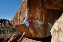 Bouldering in Hueco Tanks on 01/08/2020 with Blue Lizard Climbing and Yoga

Filename: SRM_20200108_1210510.jpg
Aperture: f/8.0
Shutter Speed: 1/250
Body: Canon EOS-1D Mark II
Lens: Canon EF 16-35mm f/2.8 L