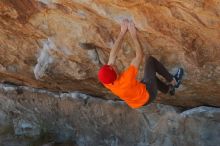 Bouldering in Hueco Tanks on 01/08/2020 with Blue Lizard Climbing and Yoga

Filename: SRM_20200108_1250240.jpg
Aperture: f/7.1
Shutter Speed: 1/250
Body: Canon EOS-1D Mark II
Lens: Canon EF 50mm f/1.8 II