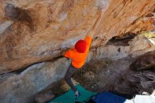 Bouldering in Hueco Tanks on 01/08/2020 with Blue Lizard Climbing and Yoga

Filename: SRM_20200108_1251540.jpg
Aperture: f/6.3
Shutter Speed: 1/250
Body: Canon EOS-1D Mark II
Lens: Canon EF 16-35mm f/2.8 L