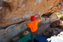 Bouldering in Hueco Tanks on 01/08/2020 with Blue Lizard Climbing and Yoga

Filename: SRM_20200108_1251541.jpg
Aperture: f/6.3
Shutter Speed: 1/250
Body: Canon EOS-1D Mark II
Lens: Canon EF 16-35mm f/2.8 L