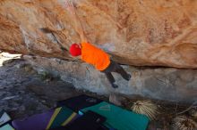 Bouldering in Hueco Tanks on 01/08/2020 with Blue Lizard Climbing and Yoga

Filename: SRM_20200108_1253020.jpg
Aperture: f/6.3
Shutter Speed: 1/250
Body: Canon EOS-1D Mark II
Lens: Canon EF 16-35mm f/2.8 L