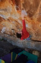 Bouldering in Hueco Tanks on 01/08/2020 with Blue Lizard Climbing and Yoga

Filename: SRM_20200108_1258152.jpg
Aperture: f/7.1
Shutter Speed: 1/250
Body: Canon EOS-1D Mark II
Lens: Canon EF 16-35mm f/2.8 L