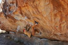 Bouldering in Hueco Tanks on 01/08/2020 with Blue Lizard Climbing and Yoga

Filename: SRM_20200108_1306310.jpg
Aperture: f/7.1
Shutter Speed: 1/500
Body: Canon EOS-1D Mark II
Lens: Canon EF 16-35mm f/2.8 L