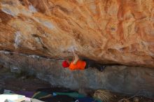 Bouldering in Hueco Tanks on 01/08/2020 with Blue Lizard Climbing and Yoga

Filename: SRM_20200108_1316160.jpg
Aperture: f/8.0
Shutter Speed: 1/500
Body: Canon EOS-1D Mark II
Lens: Canon EF 16-35mm f/2.8 L