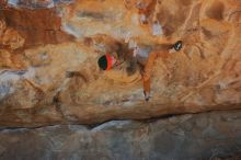 Bouldering in Hueco Tanks on 01/08/2020 with Blue Lizard Climbing and Yoga

Filename: SRM_20200108_1317410.jpg
Aperture: f/8.0
Shutter Speed: 1/500
Body: Canon EOS-1D Mark II
Lens: Canon EF 50mm f/1.8 II