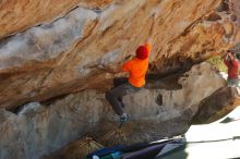 Bouldering in Hueco Tanks on 01/08/2020 with Blue Lizard Climbing and Yoga

Filename: SRM_20200108_1321360.jpg
Aperture: f/7.1
Shutter Speed: 1/500
Body: Canon EOS-1D Mark II
Lens: Canon EF 50mm f/1.8 II