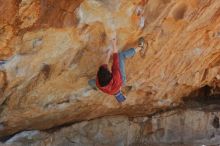 Bouldering in Hueco Tanks on 01/08/2020 with Blue Lizard Climbing and Yoga

Filename: SRM_20200108_1324370.jpg
Aperture: f/7.1
Shutter Speed: 1/500
Body: Canon EOS-1D Mark II
Lens: Canon EF 50mm f/1.8 II