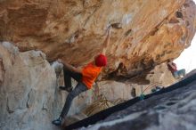 Bouldering in Hueco Tanks on 01/08/2020 with Blue Lizard Climbing and Yoga

Filename: SRM_20200108_1326190.jpg
Aperture: f/5.6
Shutter Speed: 1/500
Body: Canon EOS-1D Mark II
Lens: Canon EF 50mm f/1.8 II