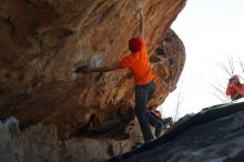 Bouldering in Hueco Tanks on 01/08/2020 with Blue Lizard Climbing and Yoga

Filename: SRM_20200108_1326320.jpg
Aperture: f/9.0
Shutter Speed: 1/500
Body: Canon EOS-1D Mark II
Lens: Canon EF 50mm f/1.8 II